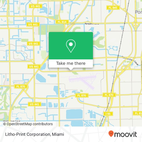 Litho-Print Corporation map