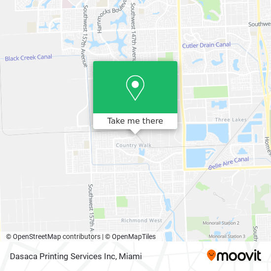 Dasaca Printing Services Inc map