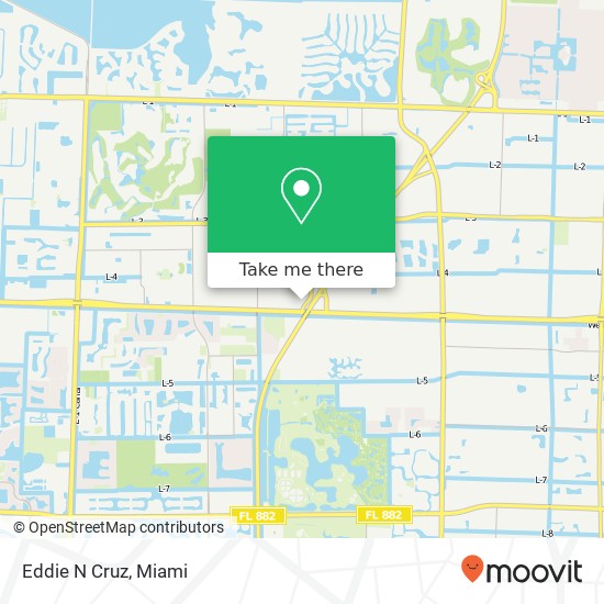 Mapa de Eddie N Cruz
