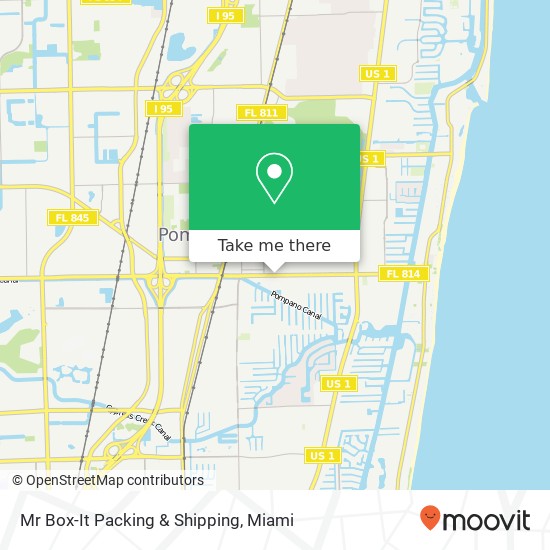 Mr Box-It Packing & Shipping map