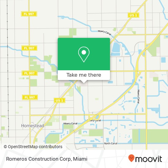 Romeros Construction Corp map