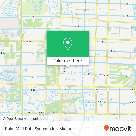 Palm Med Data Systems Inc map