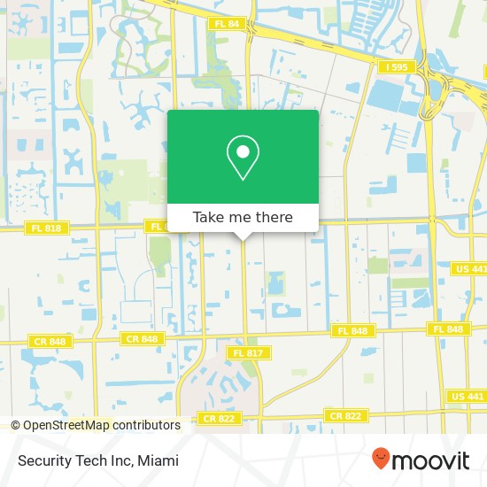 Security Tech Inc map