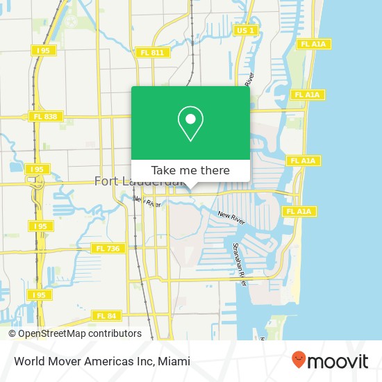 Mapa de World Mover Americas Inc