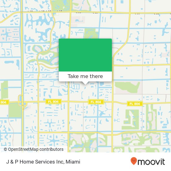 J & P Home Services Inc map