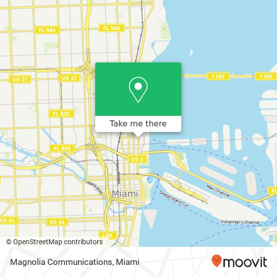 Magnolia Communications map