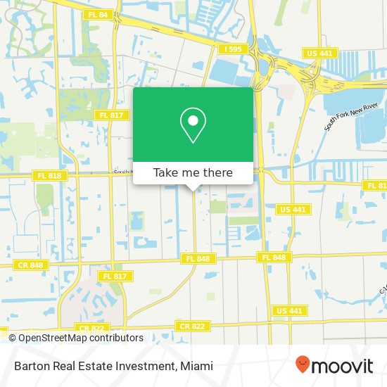 Barton Real Estate Investment map