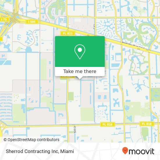 Sherrod Contracting Inc map