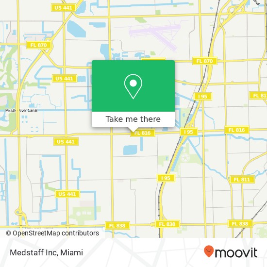 Medstaff Inc map