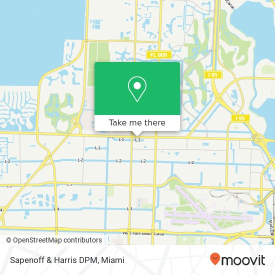 Sapenoff & Harris DPM map