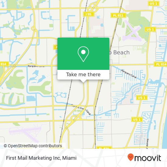 Mapa de First Mail Marketing Inc