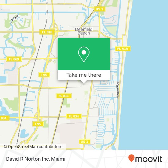 David R Norton Inc map