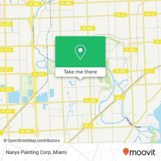 Nanys Painting Corp map