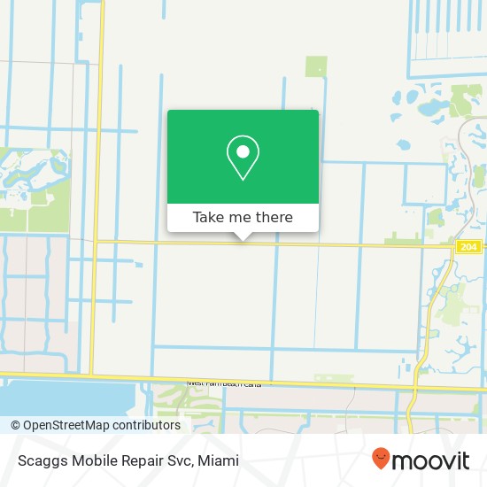 Mapa de Scaggs Mobile Repair Svc