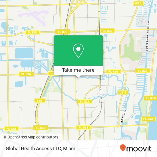 Global Health Access LLC map