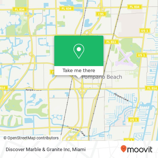 Discover Marble & Granite Inc map