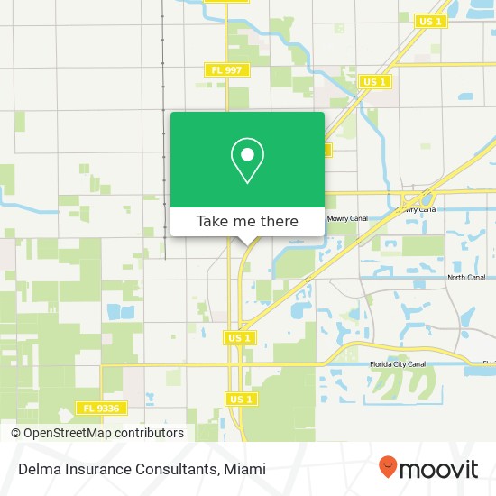 Delma Insurance Consultants map