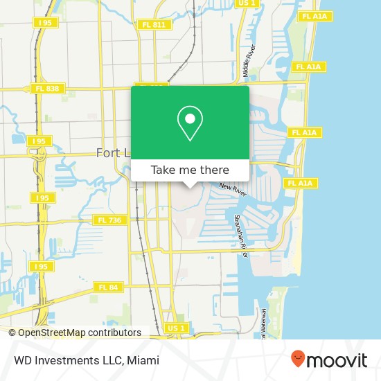 WD Investments LLC map