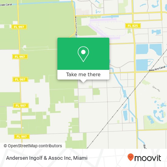 Mapa de Andersen Ingolf & Assoc Inc