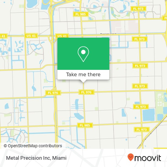 Mapa de Metal Precision Inc