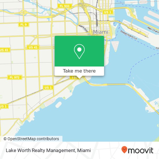 Lake Worth Realty Management map