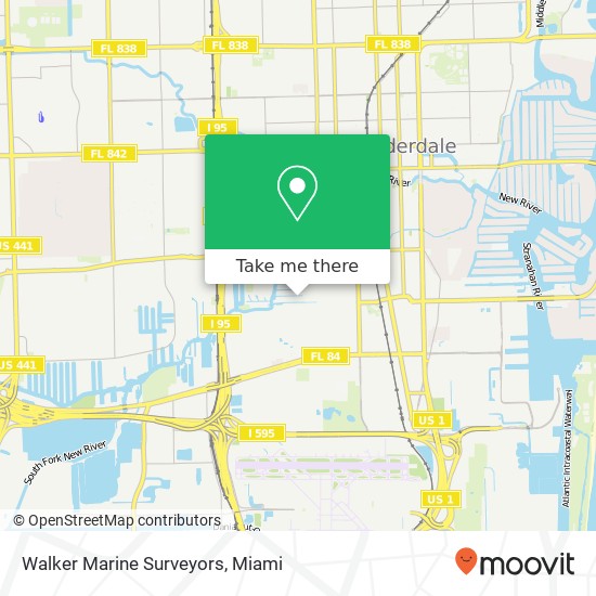 Walker Marine Surveyors map
