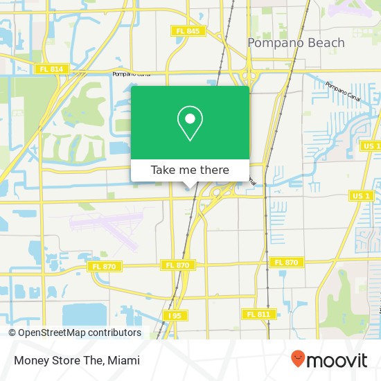 Mapa de Money Store The