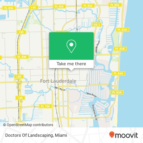 Doctors Of Landscaping map