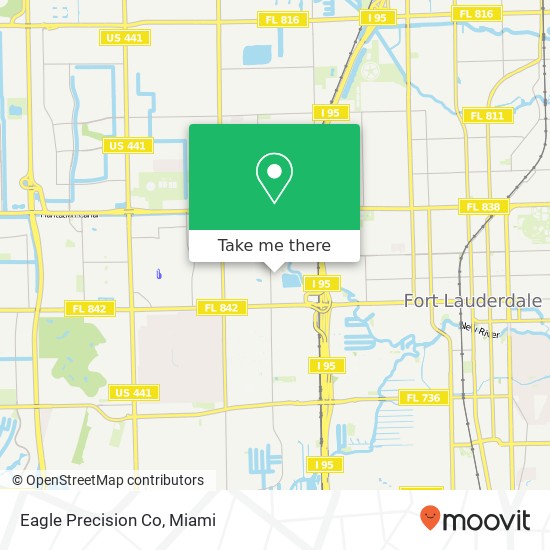 Eagle Precision Co map