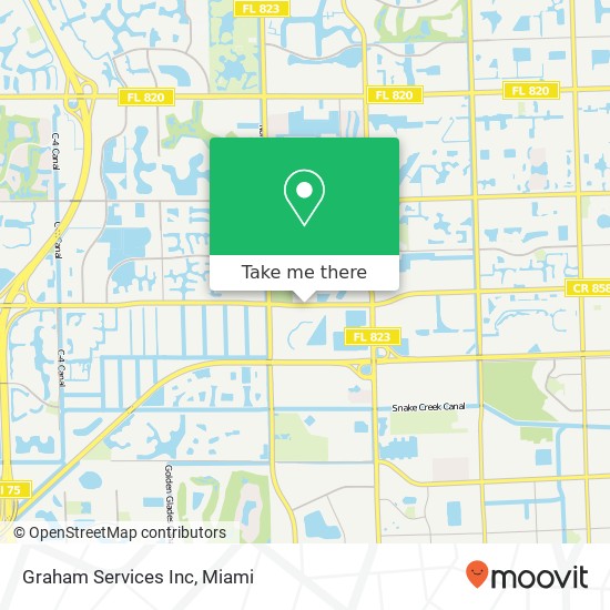 Mapa de Graham Services Inc