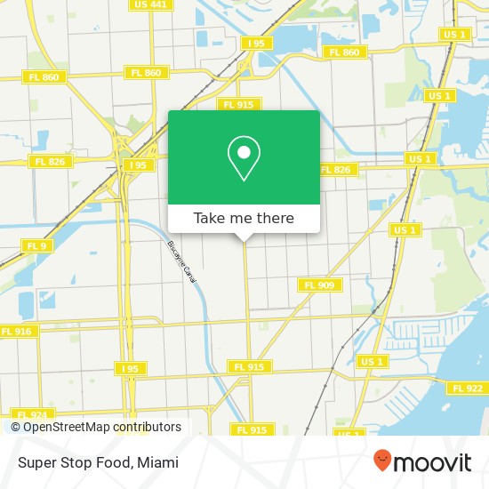 Super Stop Food map