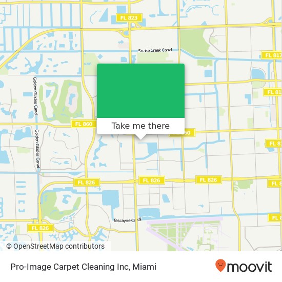 Pro-Image Carpet Cleaning Inc map