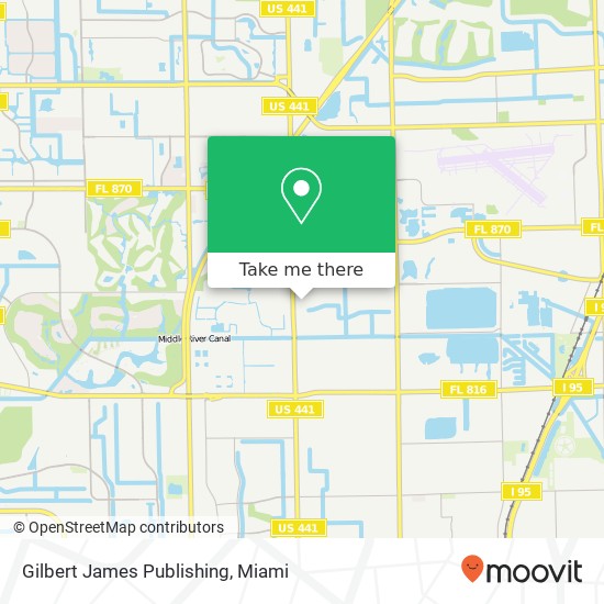 Gilbert James Publishing map