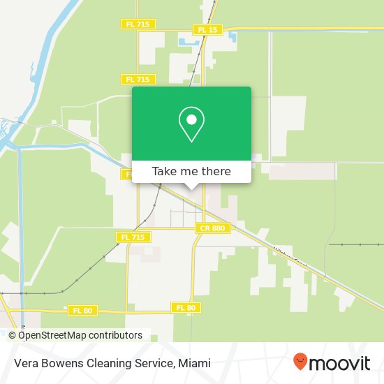 Vera Bowens Cleaning Service map
