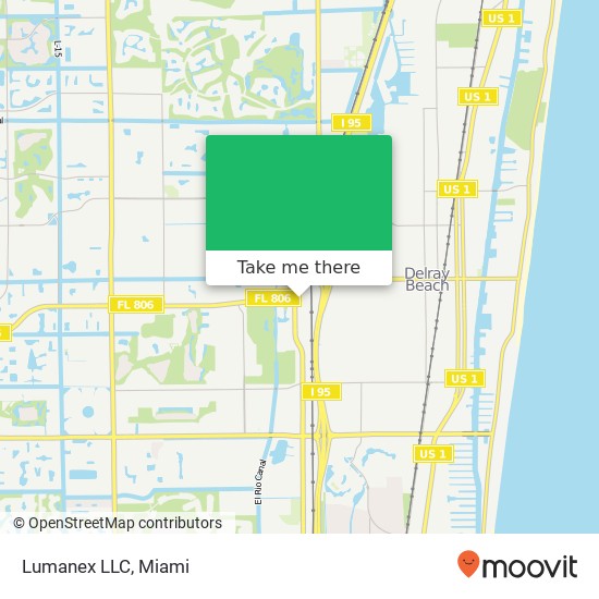 Mapa de Lumanex LLC