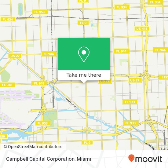 Campbell Capital Corporation map