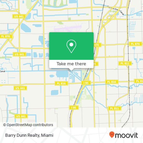 Barry Dunn Realty map