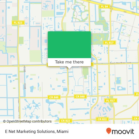 Mapa de E Net Marketing Solutions