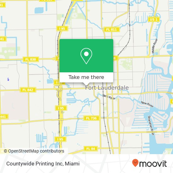 Mapa de Countywide Printing Inc
