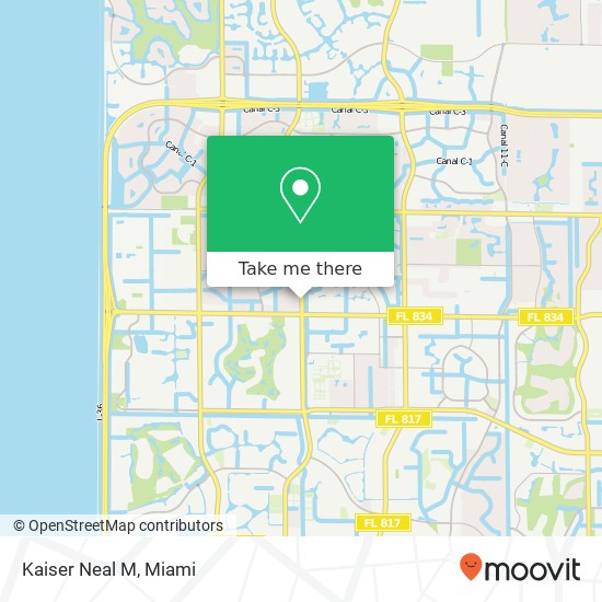 Kaiser Neal M map