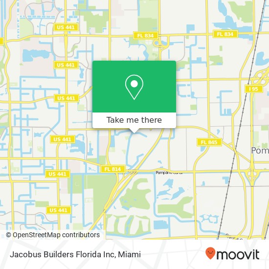 Jacobus Builders Florida Inc map