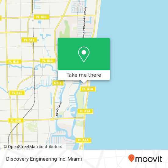 Discovery Engineering Inc map