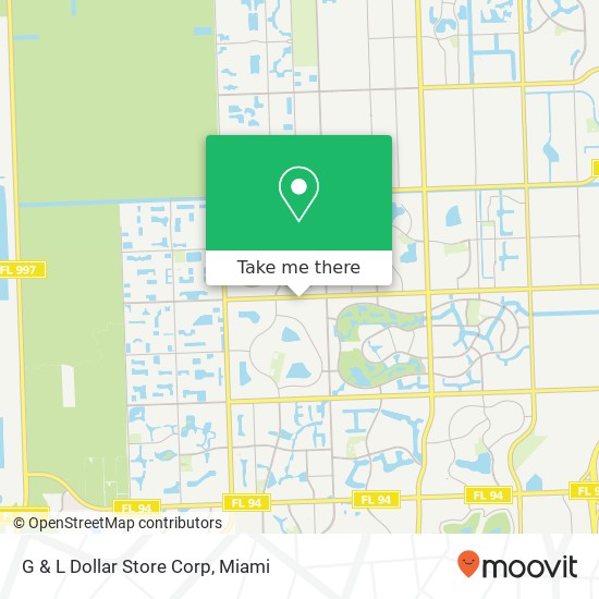 G & L Dollar Store Corp map