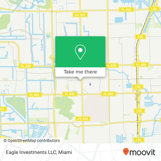 Eagle Investments LLC map
