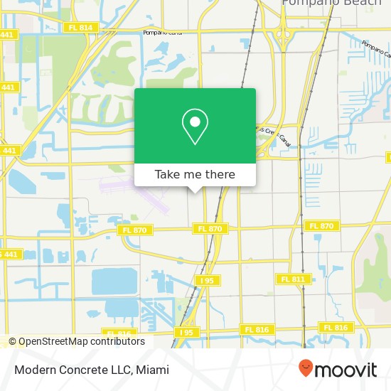 Modern Concrete LLC map