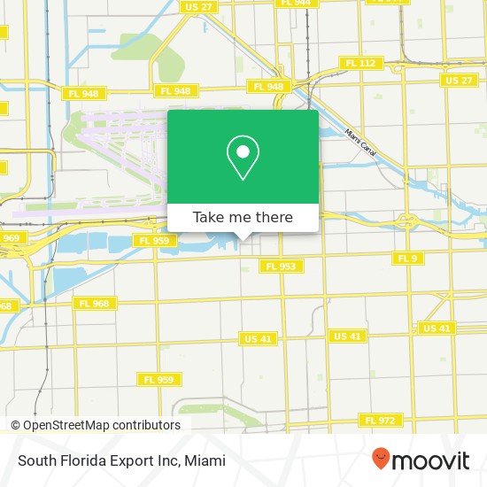 Mapa de South Florida Export Inc