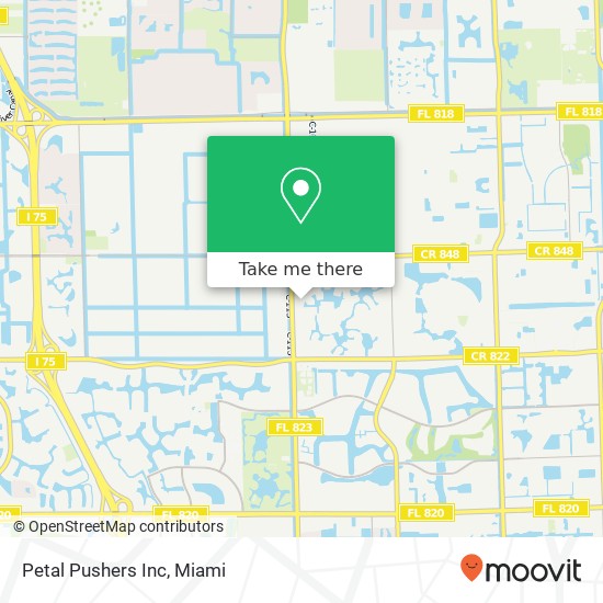 Petal Pushers Inc map