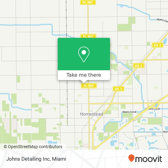 Johns Detailing Inc map