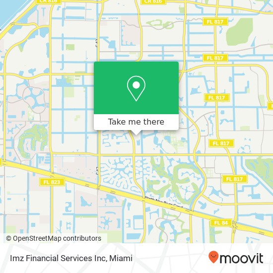 Imz Financial Services Inc map