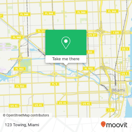 123 Towing map